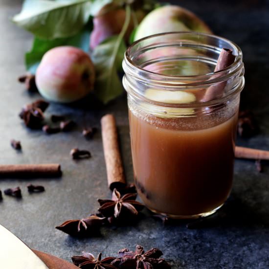 Slow Cooker Spiced Apple Cider