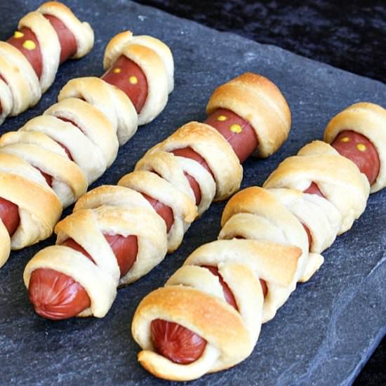 Mummy Hot Dogs
