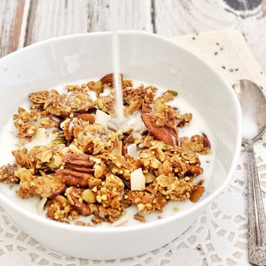 Triple-Ginger Granola