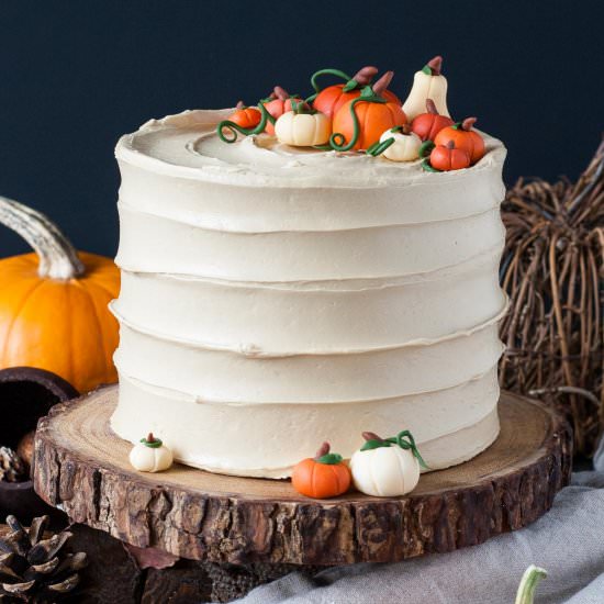 Pumpkin Spice Latte Cake