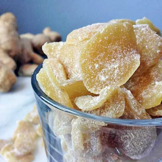 Homemade Candied Ginger