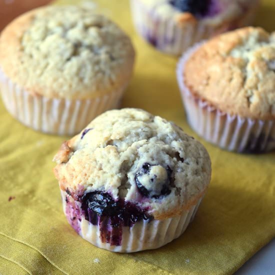 Lemon Blueberry Muffins