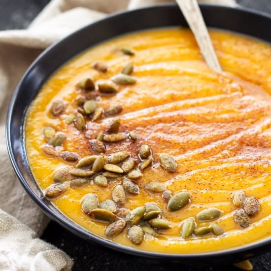 Butternut Squash and Pumpkin Soup
