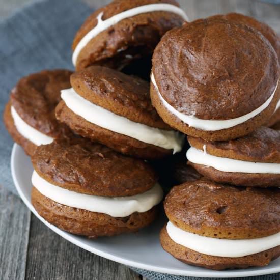 Pumpkin Whoopie Pies