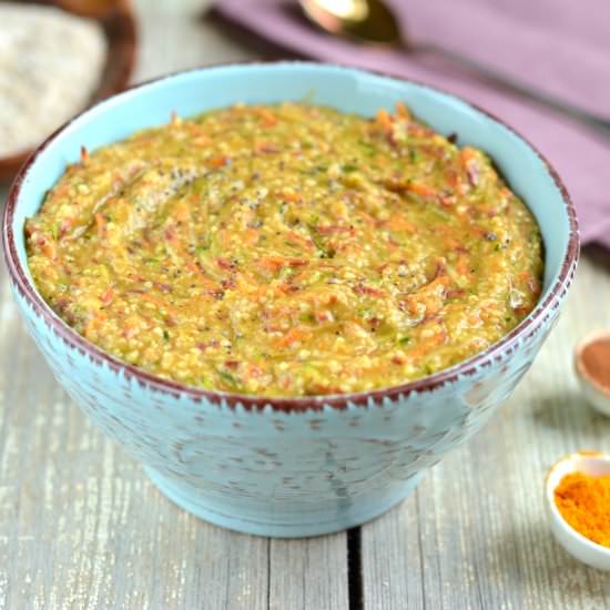 Spiced Carrot-Squash-Oat Porrige