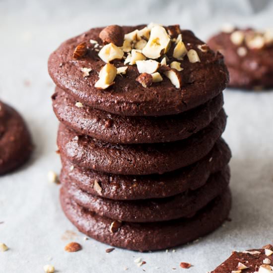 Vegan brookies (GF)