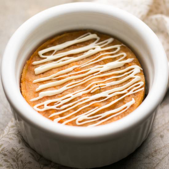 Skinny Carrot Cake Mug Cake