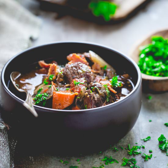 Slow Cooker Beef Burgundy