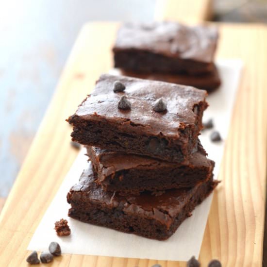 Fudgy Sweet Potato Brownies