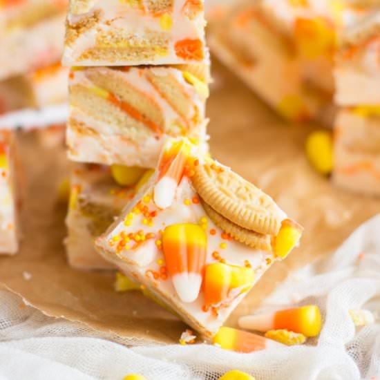 Candy Corn Fudge