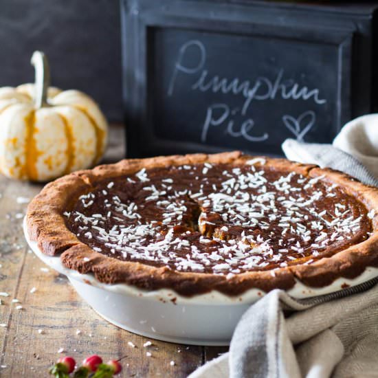 Healthy Pumpkin Pie