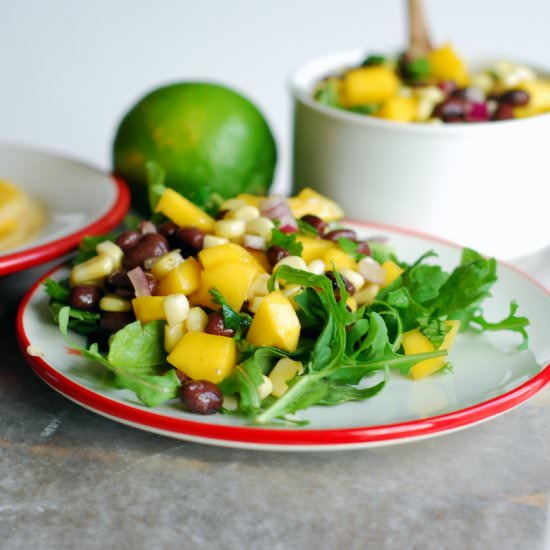 Black Bean-Mango Salsa