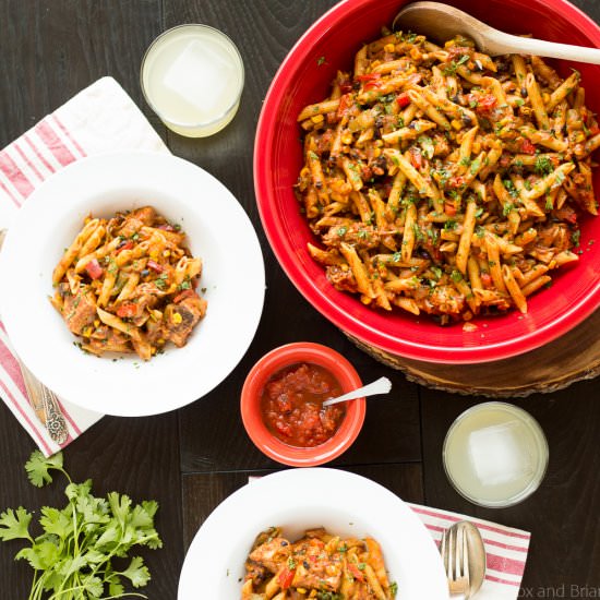 Chicken Taco Pasta