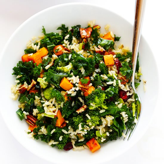 Autumn Kale Salad