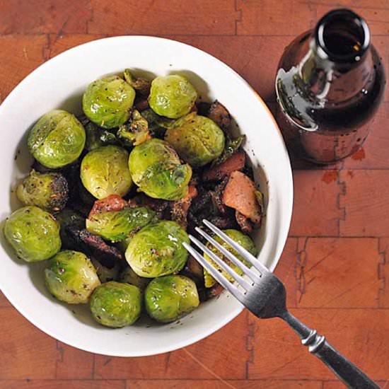 Brussels Sprouts w/ Bacon & Dill