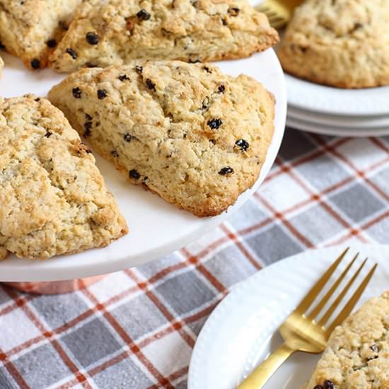 Currant Cardamom Scones