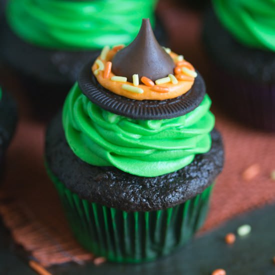 Witch Hat Cupcakes