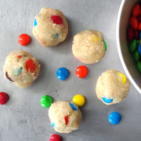 Monster Cookie Dough Bites