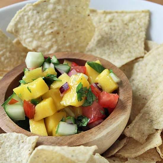 Spicy & Refreshing Mango Salsa