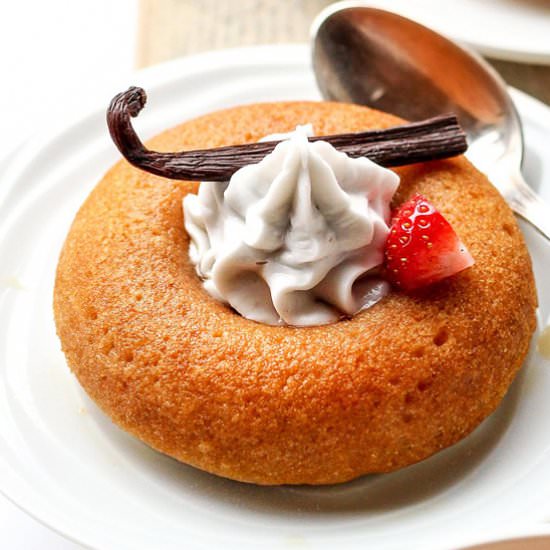 Vegan Baba au Rhum