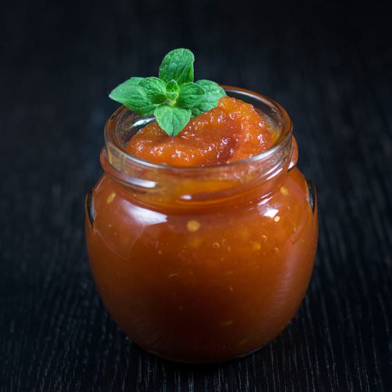 Rose Geranium Tomato Marmalade