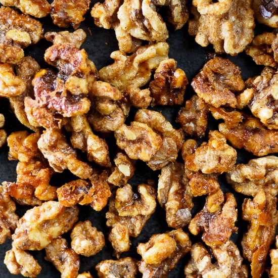 Maple Spiced Walnuts
