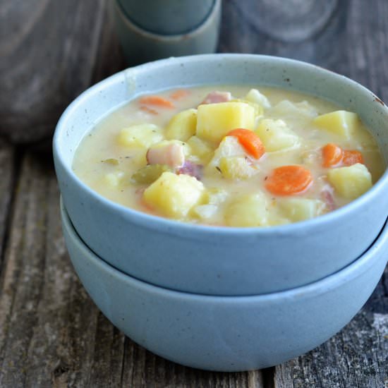 Creamy Potato Bacon Soup