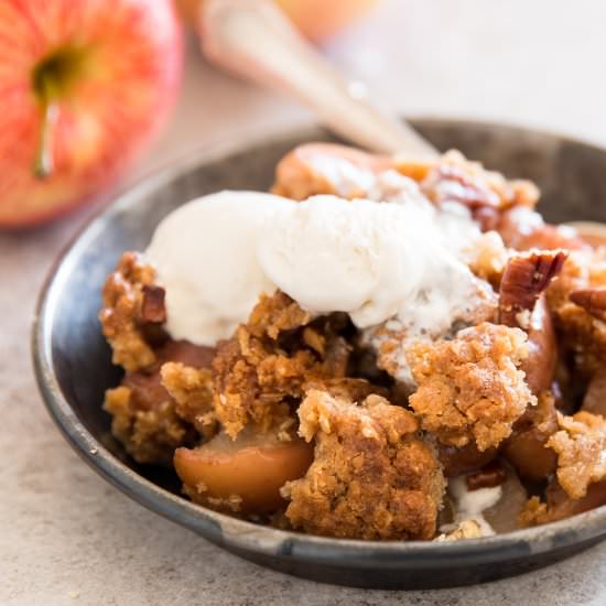 Quick Apple Crisp