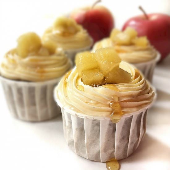 Sugarfree Apple Cupcakes