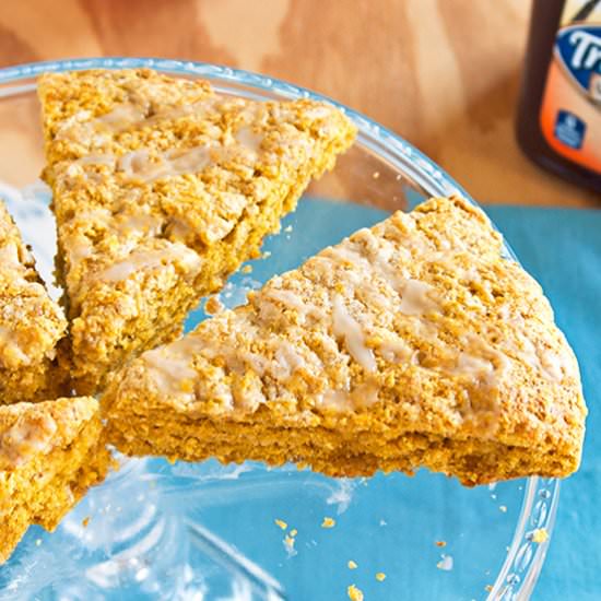 Peachy Pumpkin Scones