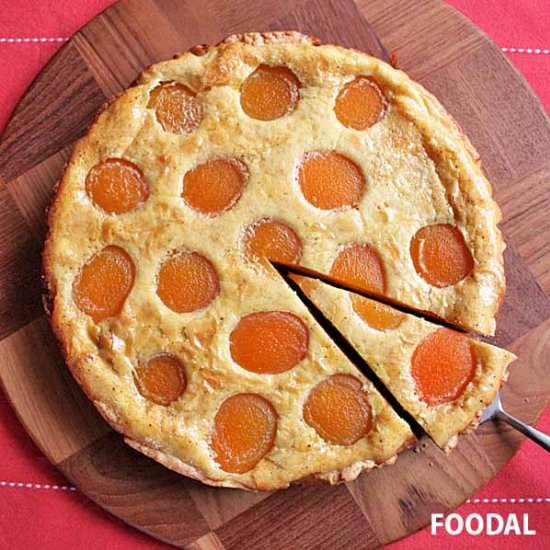 German Apricot Tart
