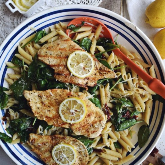 Penne and Lemon Chicken