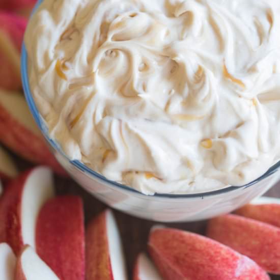 Whipped Caramel Apple Dip