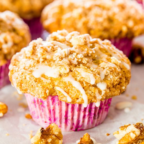 Apple Coffee Cake Muffins