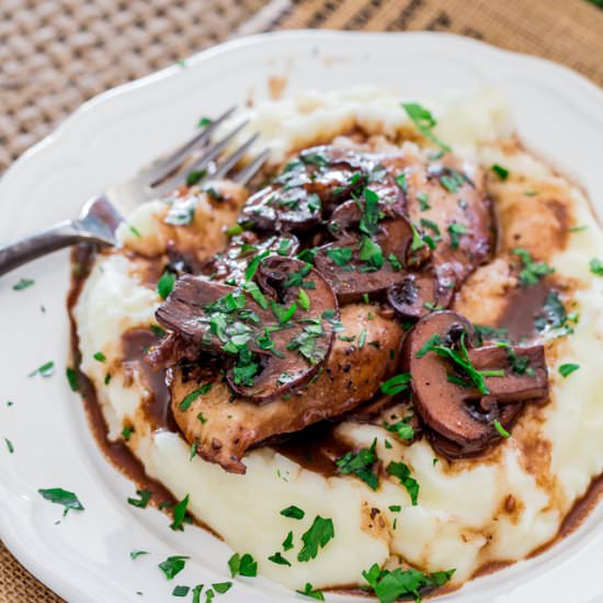 Chicken Madeira