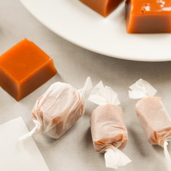 Apple Cider Caramels