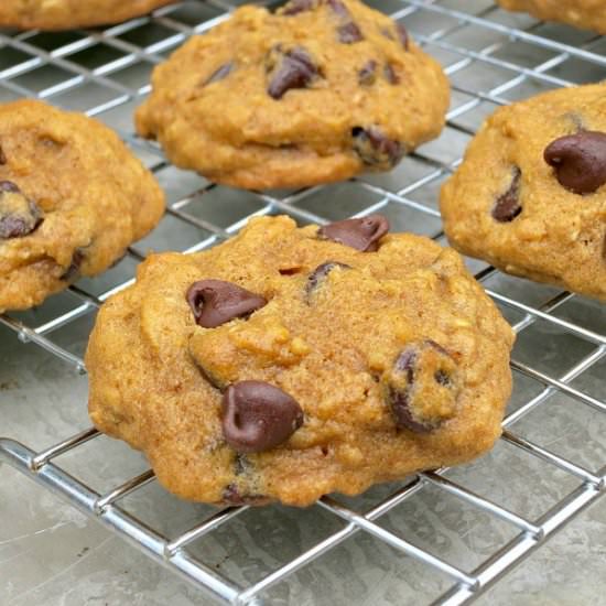 Pumpkin Chocolate Chip Cookies