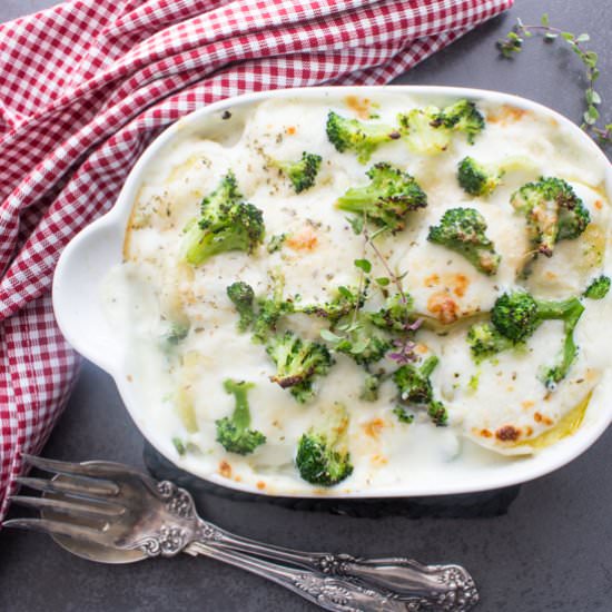Creamy Broccoli Potato Casserole