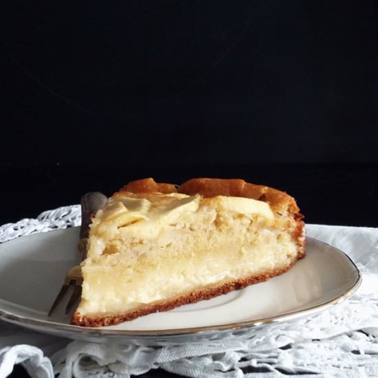 Bizcocho de Crema y Manzana