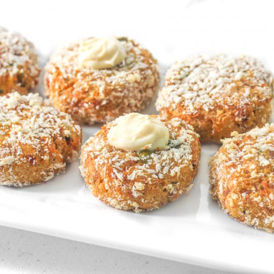 Baked Tuna “Crab” Cakes