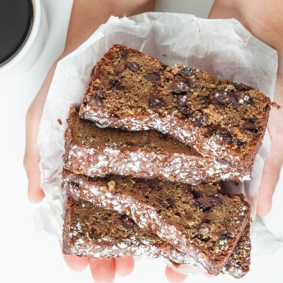 avocado chocolate bread