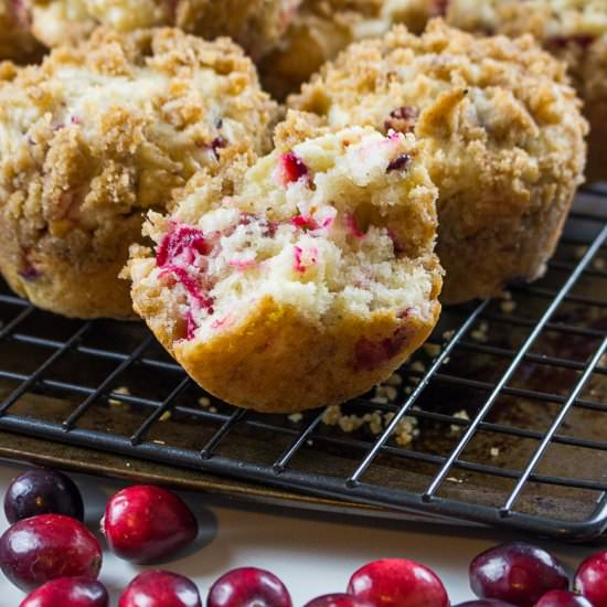 Cranberry Streusel Muffins