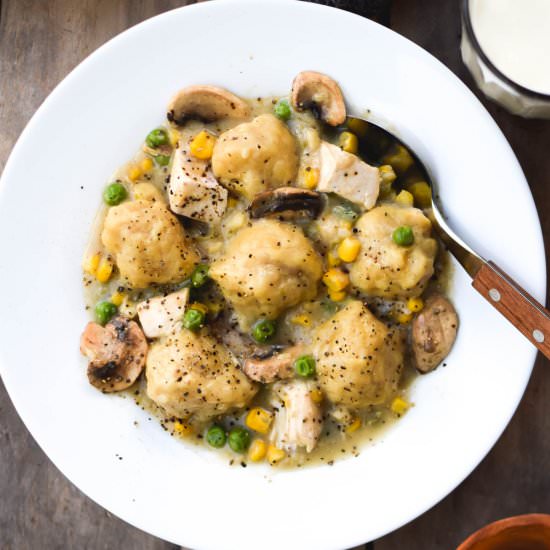Southern Style Chicken and Dumpling