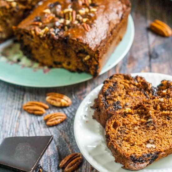 Pecan Chocolate Breakfast Bread