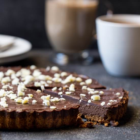 Chocolate Pumpkin Tart