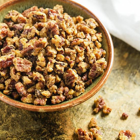 Maple Glazed Pecans