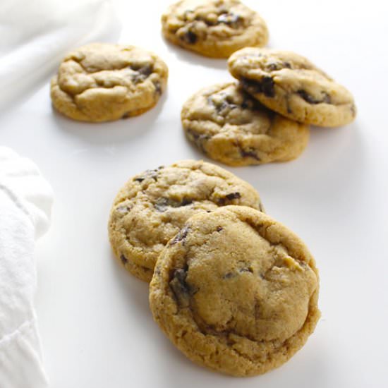 Whole Wheat Chocolate Chip Cookies