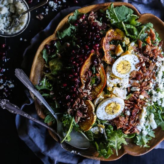 Kale & Brussel Sprout Cobb Salad