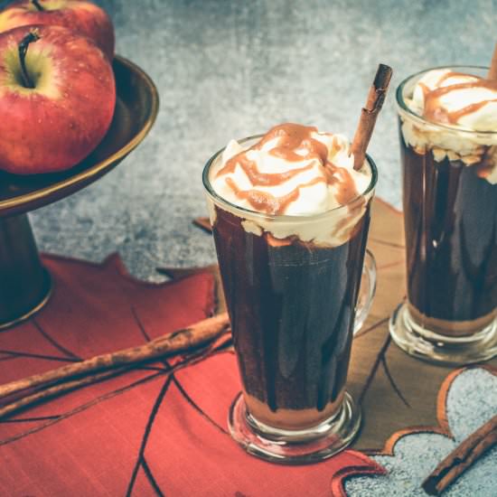 Apple caramel coffee
