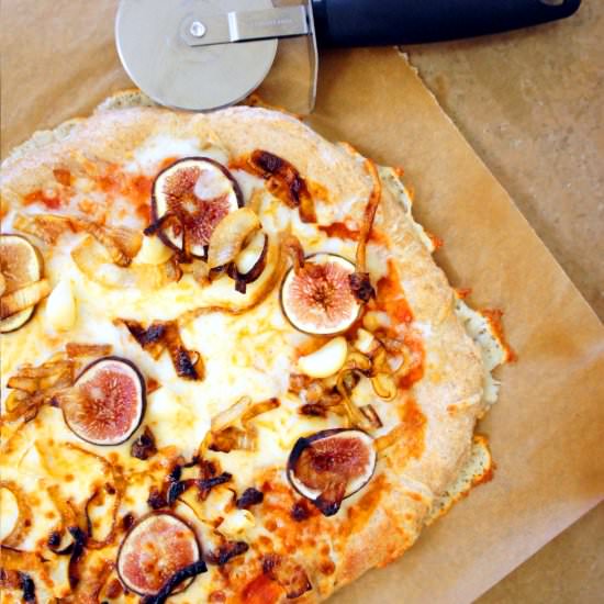 Fig + Caramelized Onion Pizza